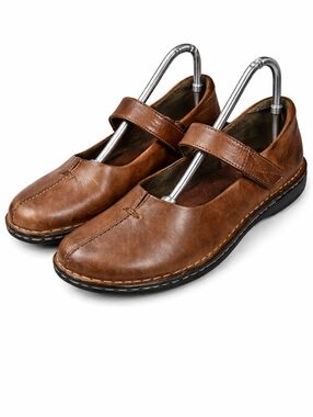 Earth Spirit Gelron 2000 leather Mary Jane Sz:8.5 Walk Flats Slip-On Boho Y2k[6E